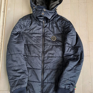 필립플레인 남성 후드 패딩