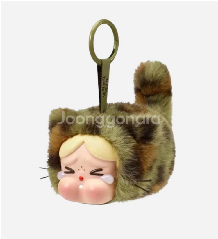 (정품, 새상품) 크라이베이비 표범냥이 카모냥이 키링--0