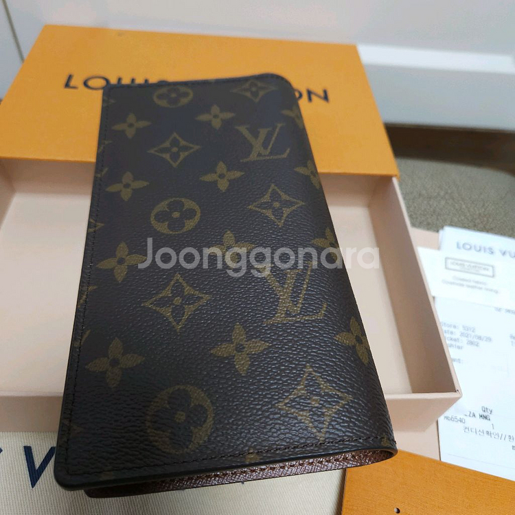 루이비통 지갑 브라짜월릿 모노그램 장지갑 M66540--3