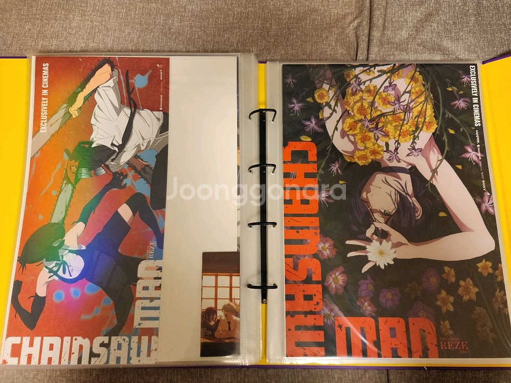 메가박스 체인소맨 포스터 전종--3