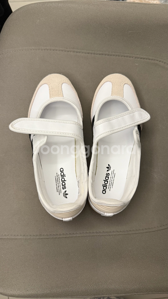 아디다스 삼바 새상품 흰색 225--0