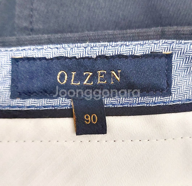 올젠 남성바지36 스판 면바지 캐주얼바지--2