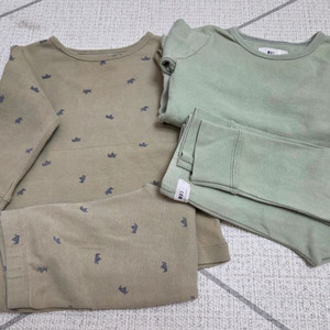 아베끄몽 겨울 실내복 S사이즈 ( ~90cm)