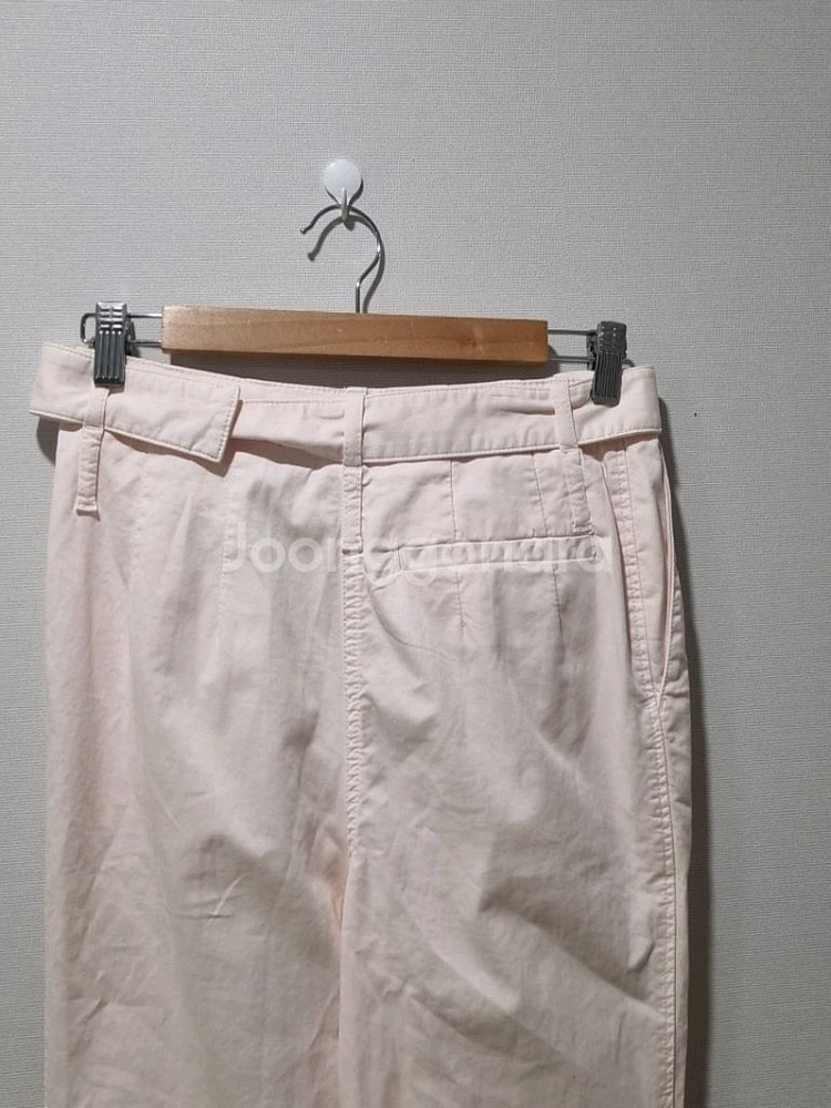 Maje 마쥬 연핑크 코튼 벨트 슬랙스 / 국내정품]--4