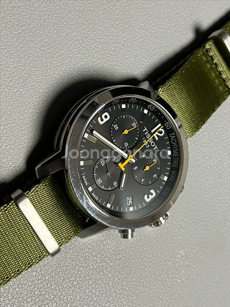 티쏘 prc200 크로노 남성시계--1