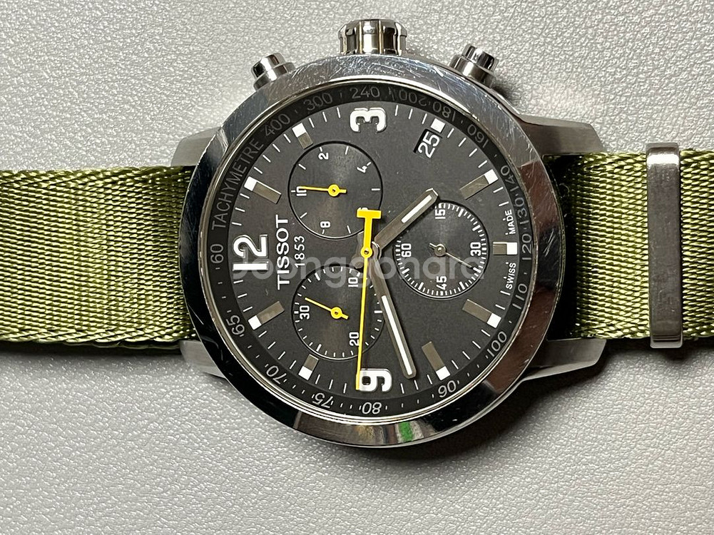 티쏘 prc200 크로노 남성시계--2