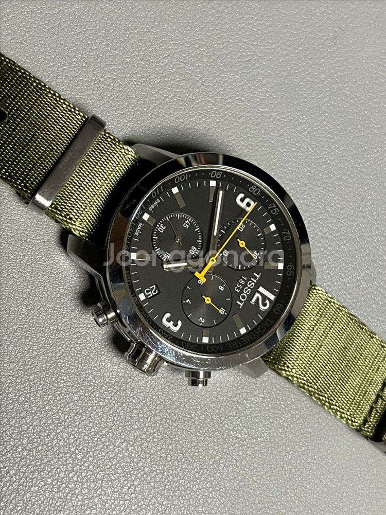 티쏘 prc200 크로노 남성시계--3