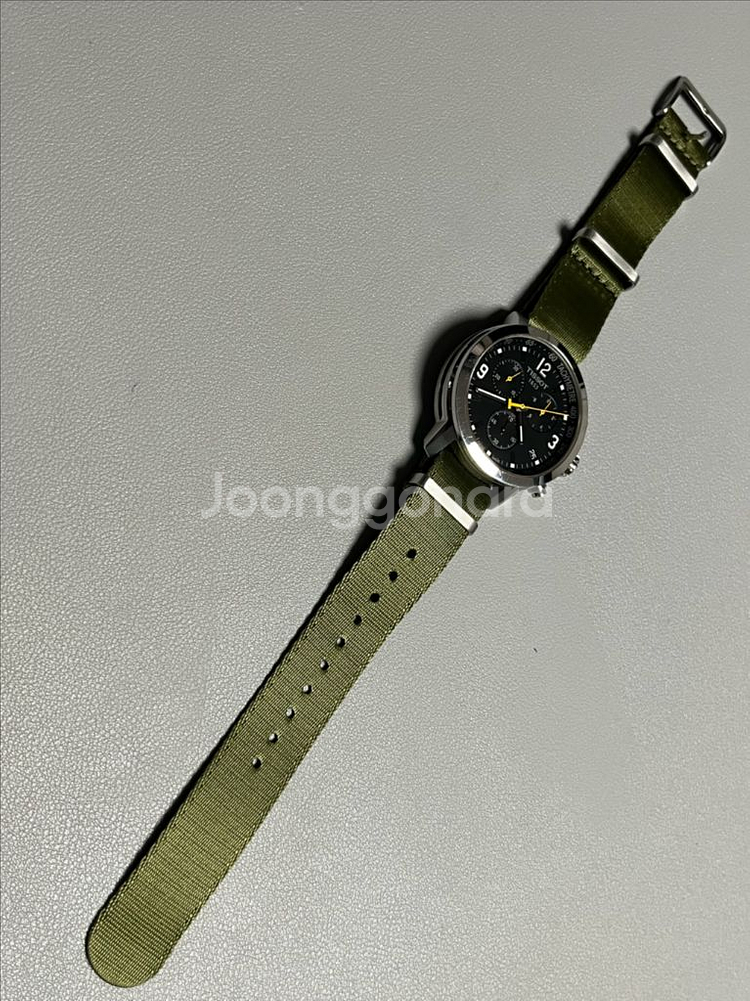 티쏘 prc200 크로노 남성시계--4