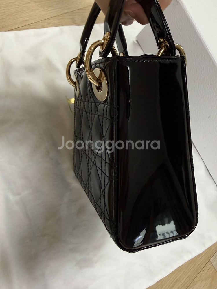 디올 레이디 미니백 페이던트--4