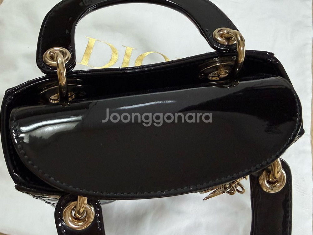 디올 레이디 미니백 페이던트--6