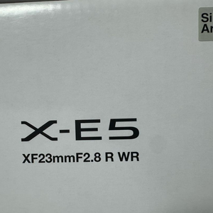 [미개봉] 후지필름 X-E5 렌즈킷 실버