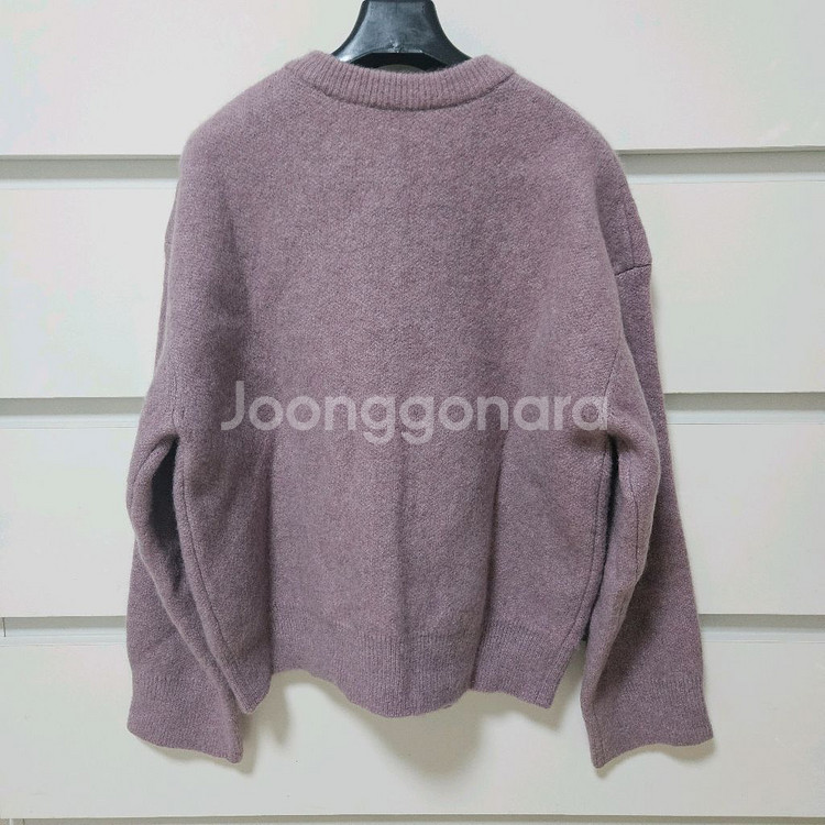 더캐시미어 실크 블렌드 가디건 로즈핑크 타임 랑방 마인--3