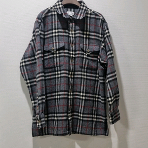Burberrys 버버리 울 체크 셔츠 자켓 (가을겨