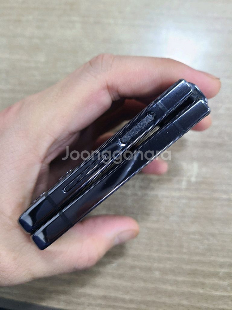 갤럭시플립4 256G 자급제 무잔상 상태굿 중고폰 공기--5