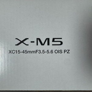 [미개봉] 후지필름 X-M5 15-45 렌즈킷 블랙