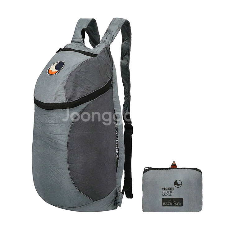 티켓투더문 15L 백팩 라이트 그레이/다크그레이--0