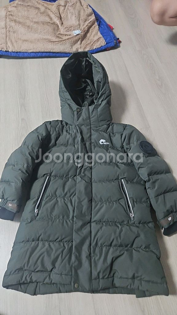 네파키즈 롱패딩 120--6