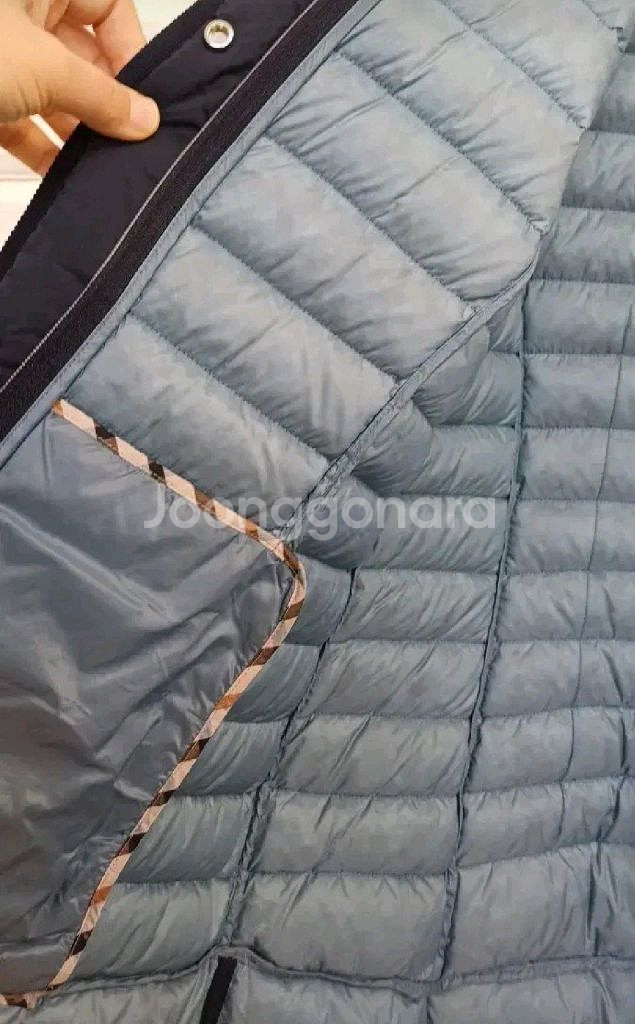 닥스 오리털경량패딩100ㅡ상태좋음--4