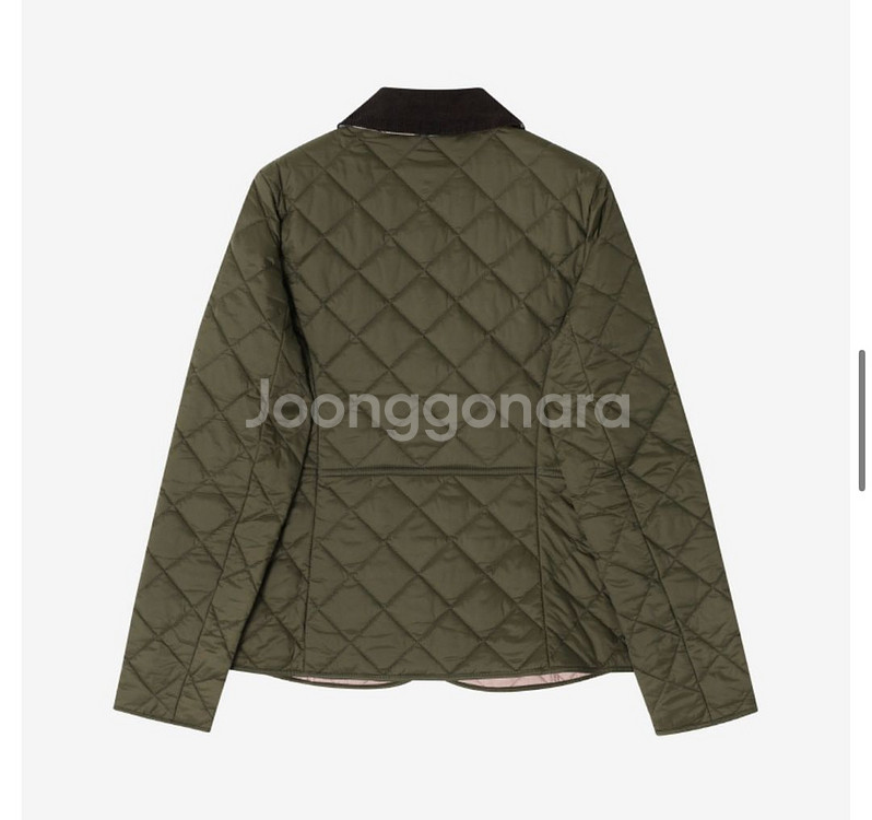 바버 데브론 퀄팅 자켓 LQU1012 (블랙올리브)--1