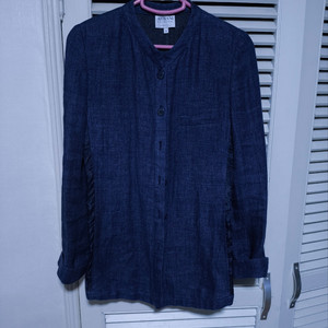 38 아르마니 꼴레지오니 데님 셔츠 노카라