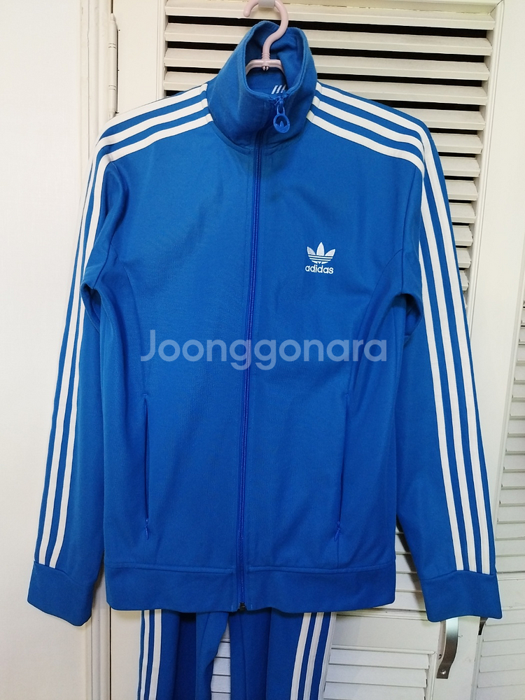 95 아디다스 유로파TT 블루 세트 상하의 트랙탑--0
