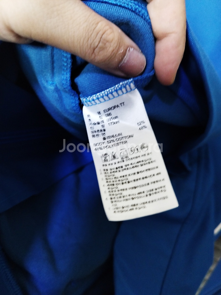 95 아디다스 유로파TT 블루 세트 상하의 트랙탑--4