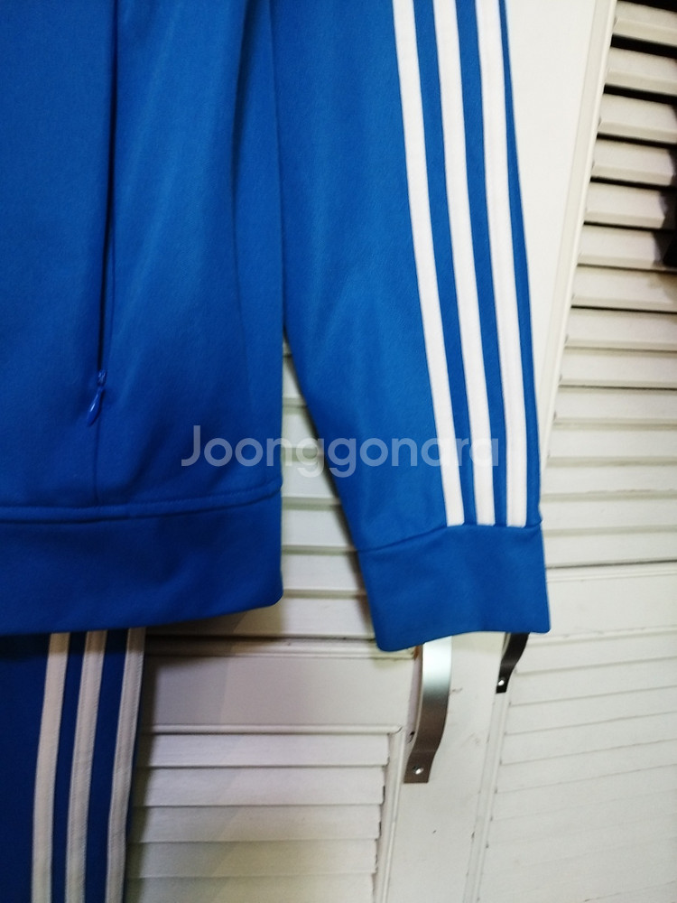 95 아디다스 유로파TT 블루 세트 상하의 트랙탑--2