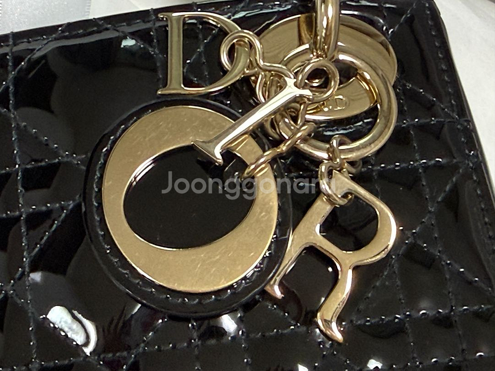 디올 레이디 미니백 페이던트--3