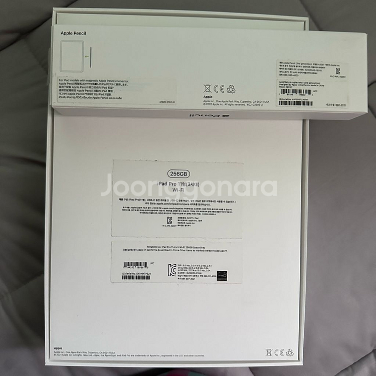 아이패드 프로 11 3세대 256GB 스페이스그레이--2