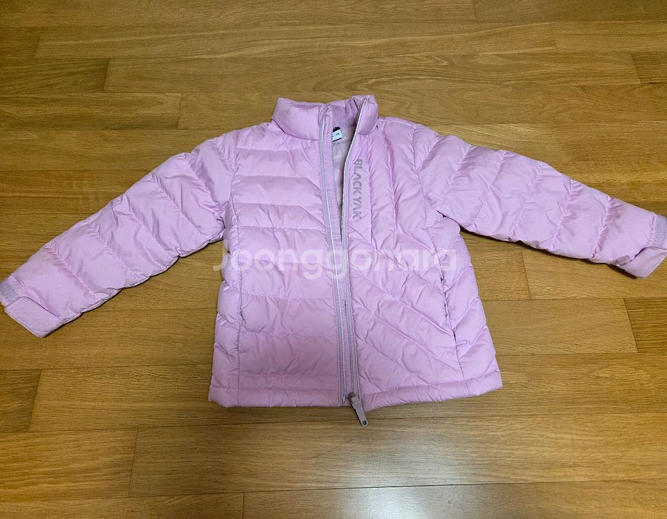 블랙야크키즈 경량패딩 120--0