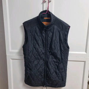 자라 블랙 퀼트 누빔 베스트 조끼 스몰 zara
