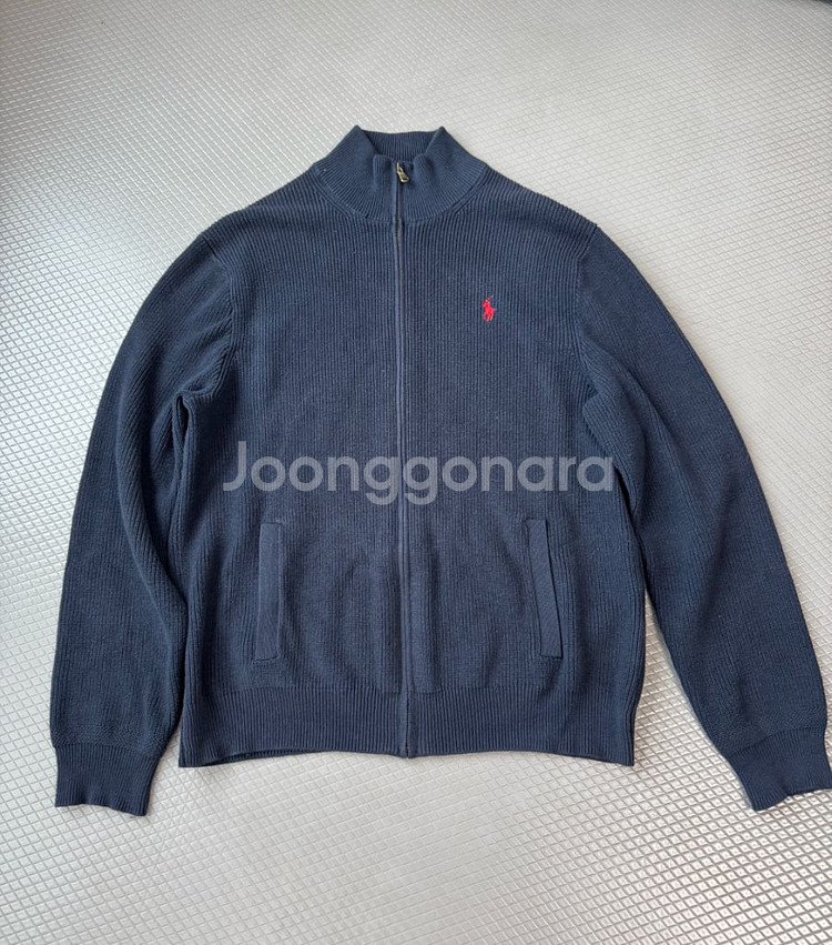 폴로랄프로렌 집업니트 네이비 L--1