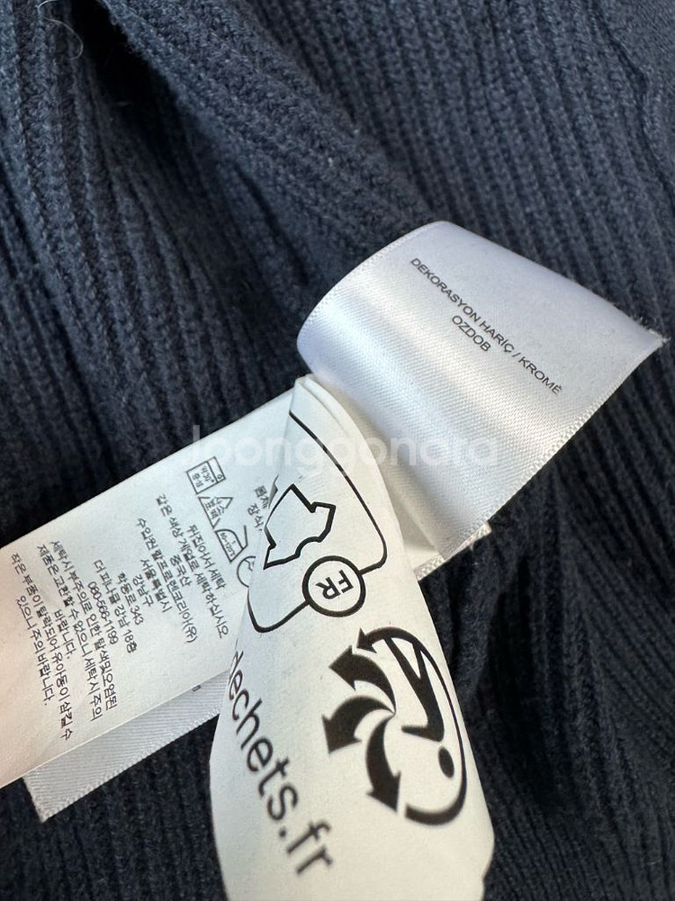 폴로랄프로렌 집업니트 네이비 L--5