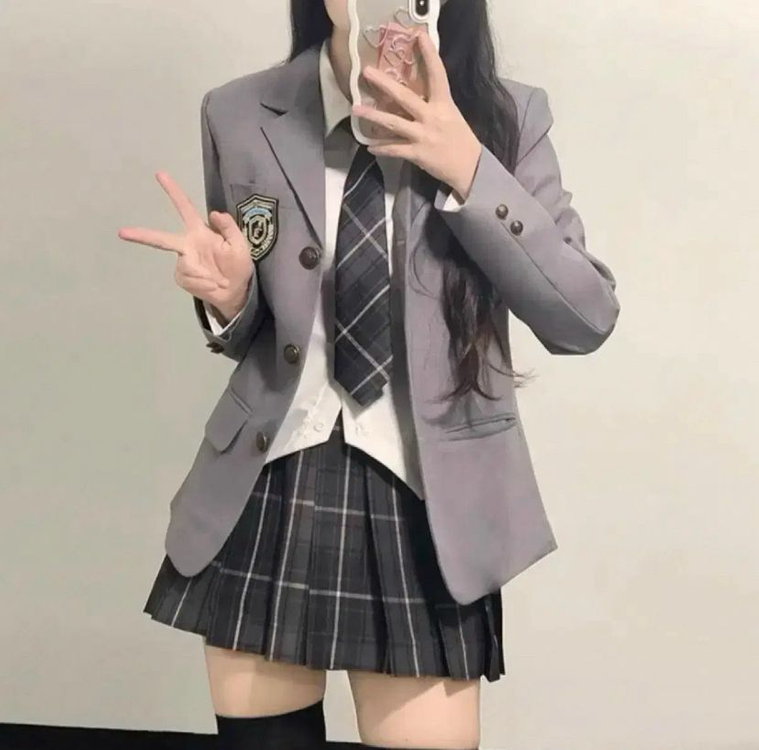 디토st)하이틴 프레피룩 색2종 영국교복 졸업사진 대여 이미지