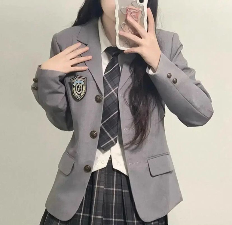 디토st)하이틴 프레피룩 색2종 영국교복 졸업사진 대여 이미지