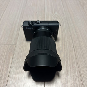 캐논 EOS M200 바디+시그마 16.4 셋트 팝니다