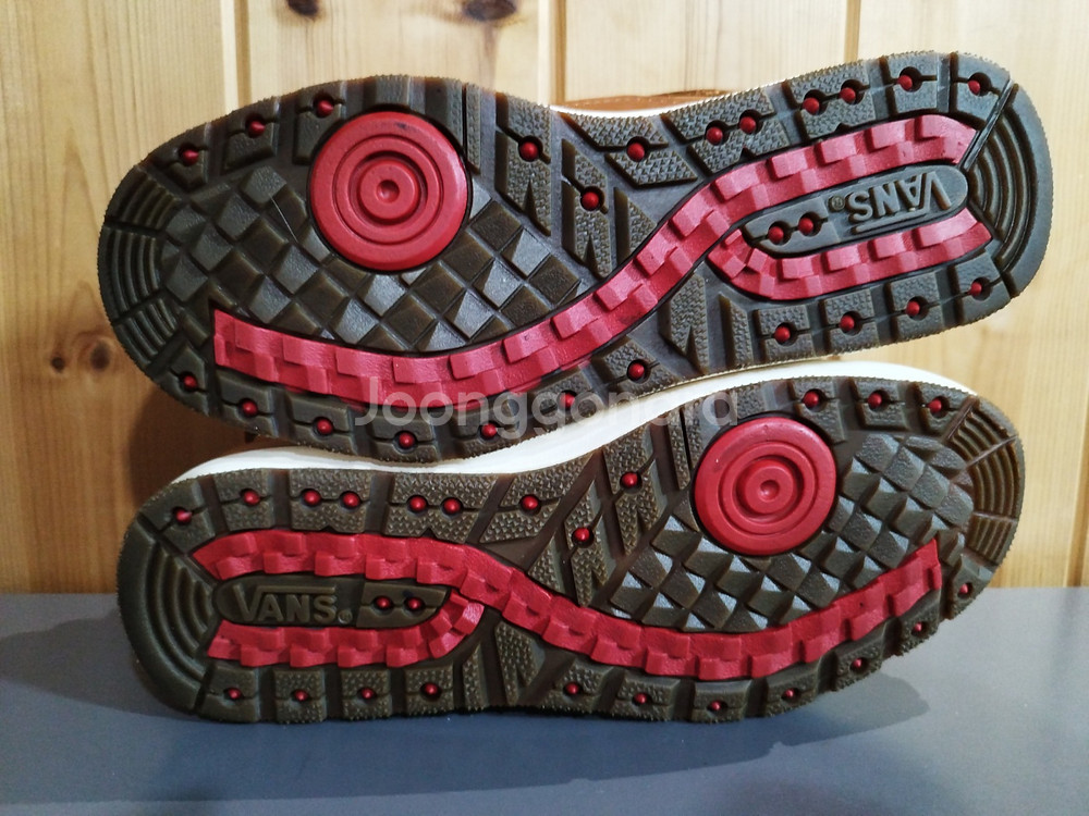 235mm 반스 레더 워커비 로우 스니커즈--8