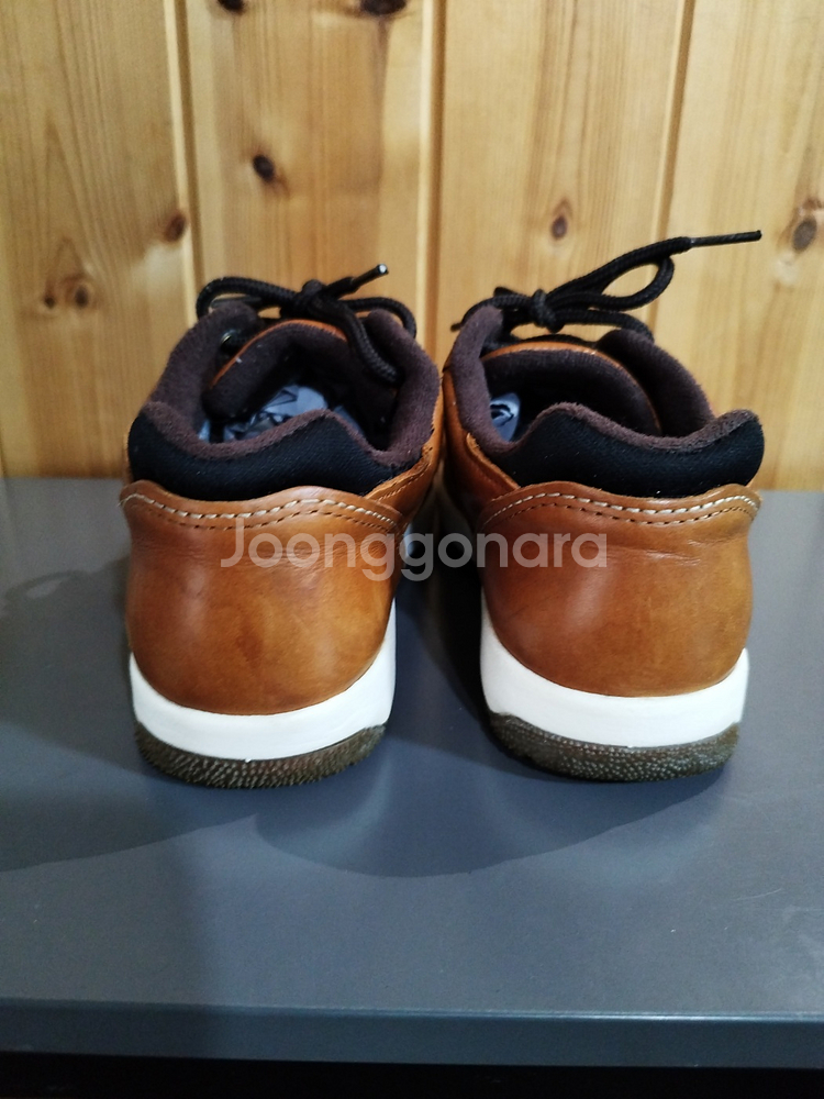 235mm 반스 레더 워커비 로우 스니커즈--7