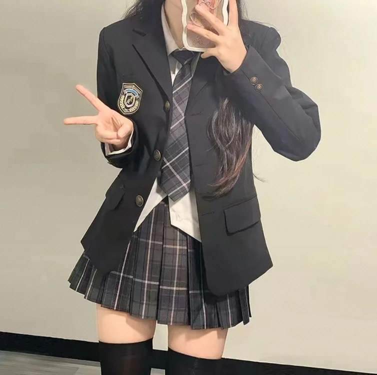 디토st)하이틴 프레피룩 색2종 영국교복 졸업사진 대여 이미지