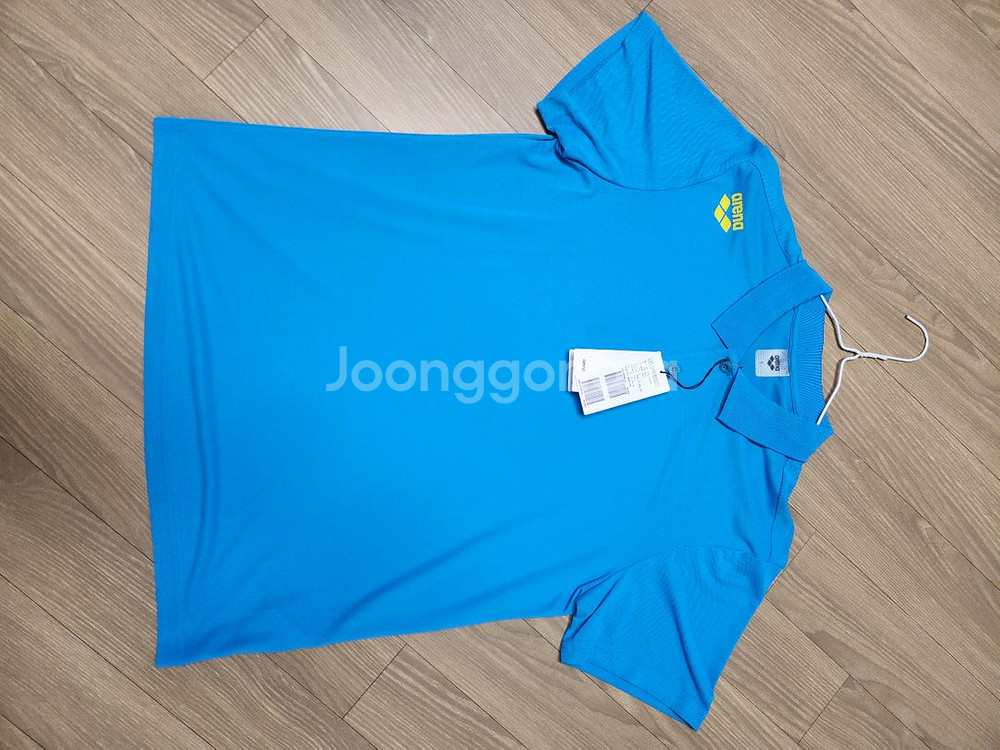 아레나 기능성 폴로 반팔티셔츠 블루--0