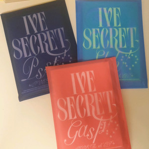 덤100장이상) 새상품 아이브 시크릿 앨범 3종