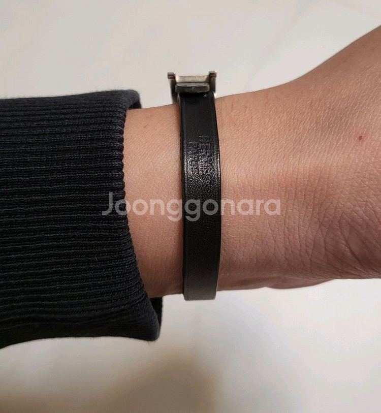 에르메스 하피 은장 팔찌 남여공용 브라이슬릿 남자 여성--1