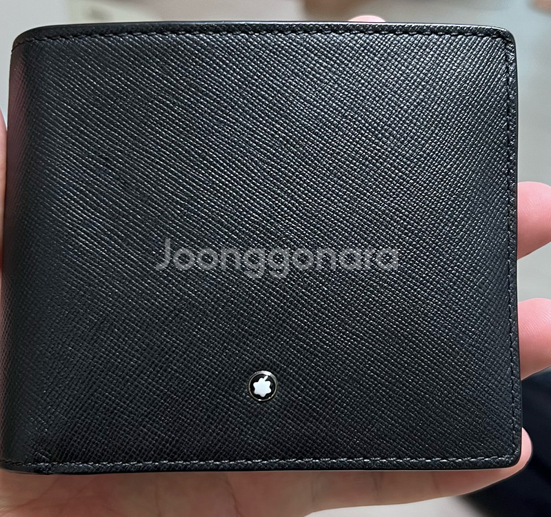 몽블랑 정품 사피아노 반지갑 8cc--0