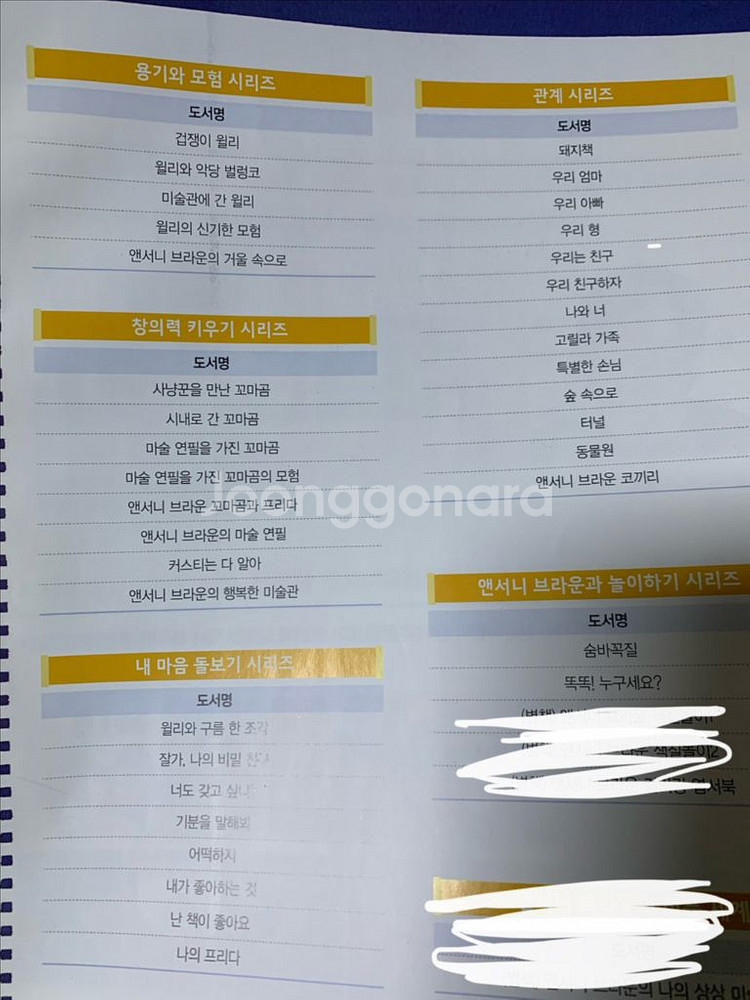 앤서니브라운 컬렉션 36권--3