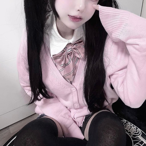 미소녀st) 갸루 넥타이 2종 일본 교복 졸업사진 대여 이미지