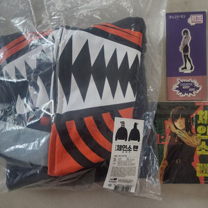 체인소맨 팝업 후드티 + 레제 아크릴 + 12권 서비스