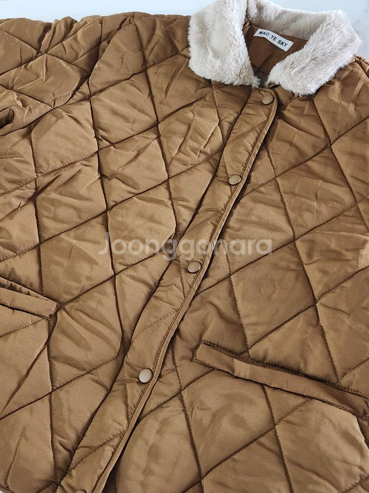 (새상품) 퍼카라 경량패딩, 퀼팅 누빔점퍼--1