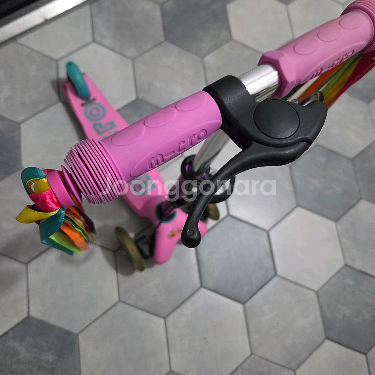 마이크로 미니 킥보드 LED (정품 핸드브레이크키트 포--1