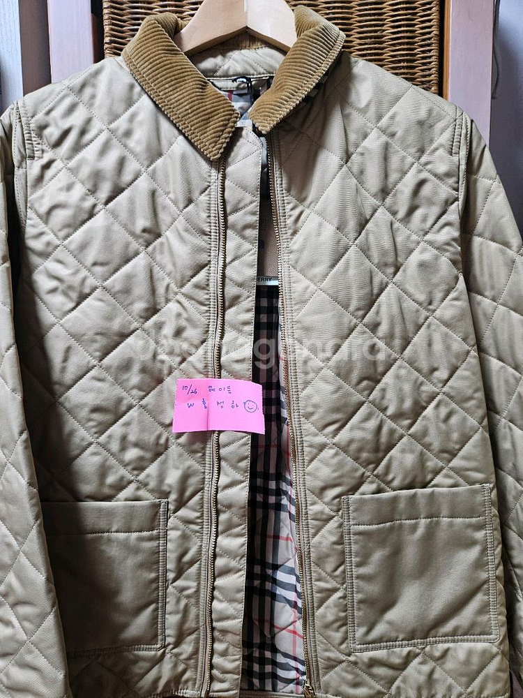 24SS 버버리 키즈 14Y 퀼팅자켓 새제품--2