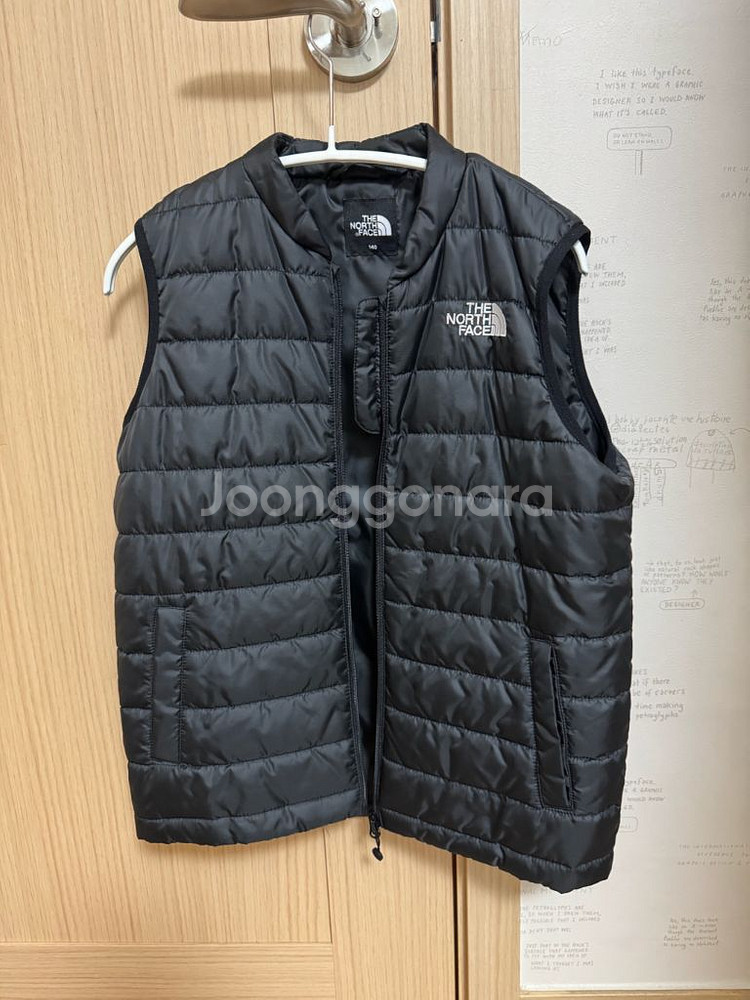 노스페이스 키즈 자켓+조끼 2개 일괄 판매--6